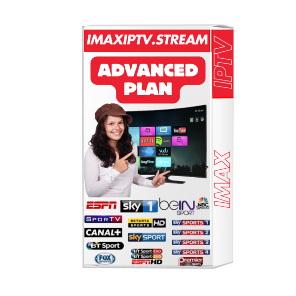 Imax IPTV Advanced Plan - 3 Months Subscription